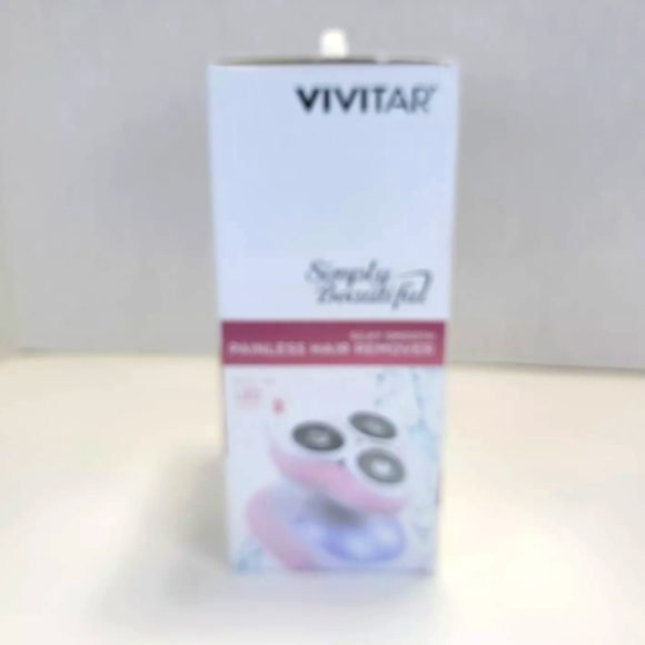 Vivitar Simply Beautiful Silky Smooth Painless Electric Hair Remover w LED Light - Picture 3 of 10